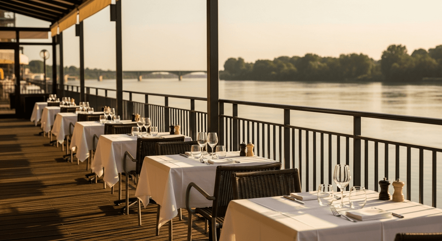 Restaurants au bord de la Loire à Nevers : les meilleures tables avec vue